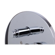 Pemberly Row Brass Shower Valve Mixer with Diverter in Polished Chrome