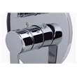 Pemberly Row Brass Shower Valve Mixer with Diverter in Polished Chrome