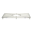 Pemberly Row Stainless Steel Sink Grid for Fireclay Sinks