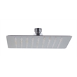 Pemberly Row 8 in Square Ultra-Thin Rain Shower Head in Stainless Steel