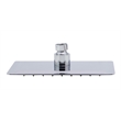 Pemberly Row 8 in Square Ultra-Thin Rain Shower Head in Stainless Steel