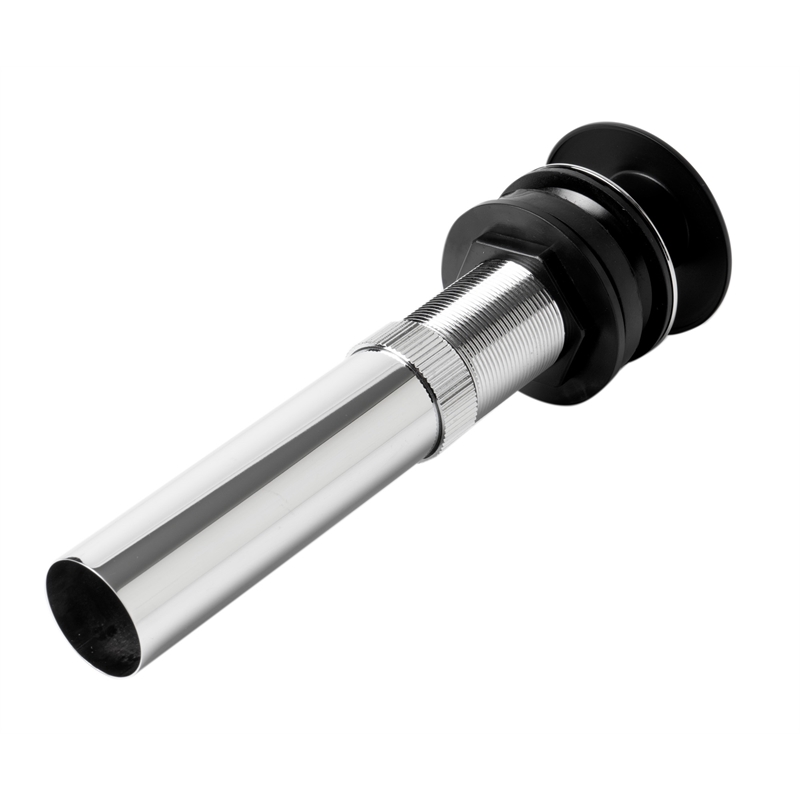 Pemberly Row Black Matte Brass Pop Up Drain without Overflow