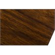 Pemberly Row Mid-Century Veneer Wood Coffee Table in Brown