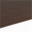 Pemberly Row Mid-Century Veneer Wood Coffee Table in Brown
