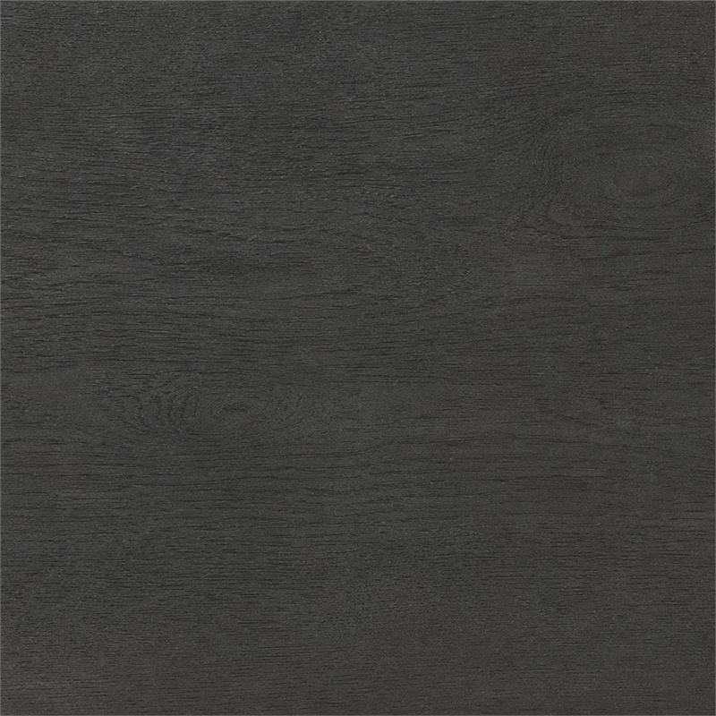 Pemberly Row Modern 6-Drawer Veneer Wood Dresser in Gray and Gold