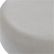 Pemberly Row Round Solid Concrete Stone Stool in Gray - 18 in