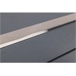 Pemberly Row Modern 6-Drawer Dresser in Gray Oak Veneer and Stainless Steel