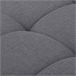 Pemberly Row Modular Gray Fabric Upholstered Sectional Sofa Set