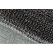 Pemberly Row Two-Tone Polyester Blend Sofa With Metal Accents in Gray