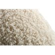 Pemberly Row Glam Beige Sofa with Polyester Upholstery and Gold Legs