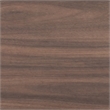 Pemberly Row Modern 5-Drawer Wood Laminate Chest in Walnut/Antique Brass