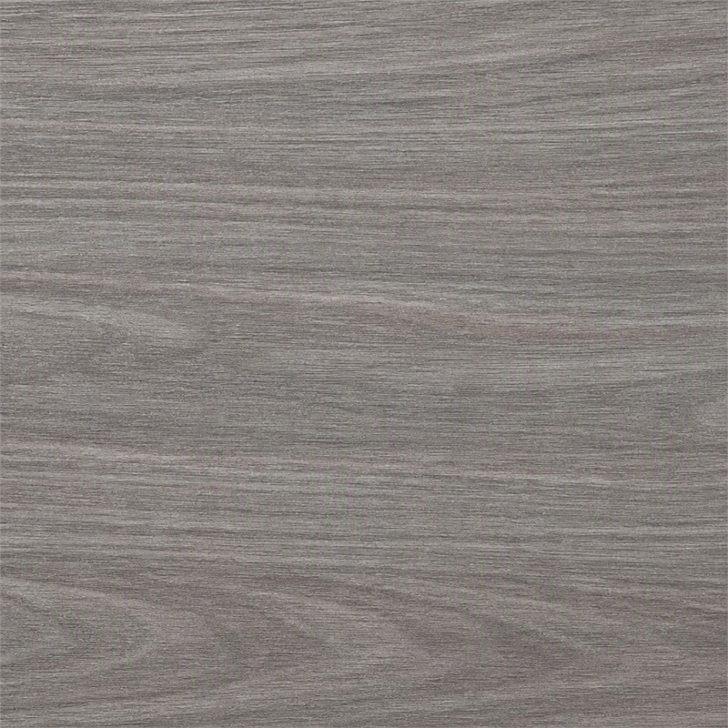 Pemberly Row 5-Drawer Modern MDF Chest in Matte Elm Gray Finish