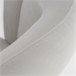 Pemberly Row Glam Velvet Upholstered Dining Chair in White