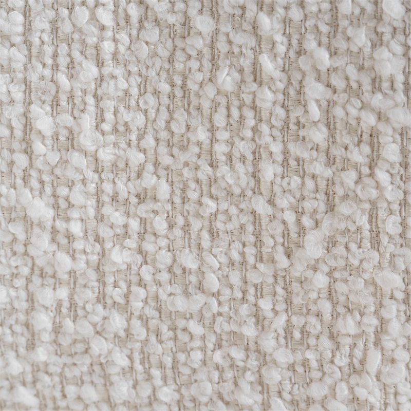 Pemberly Row Modern Fabric Upholstered Dining Chair in White