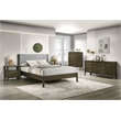 Pemberly Row Modern Wenge 5-Drawer Vertical Chest