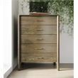 Pemberly Row Modern Wenge 5-Drawer Vertical Chest
