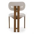 Pemberly Row Modern Light Grey Upholstered Dining Chair