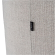 Pemberly Row Light Gray Swivel Dining Chair with Polyester Upholstery