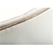 Pemberly Row Larissa Modern Cream Velvet Dining Chair with Tufted Back