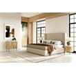 Pemberly Row 3 Drawer Dresser with White Marble Top and Mango Wood Body