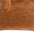Pemberly Row Modern Rust Velvet Dining Chair with Iron Frame and Foam Fill