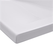 Pemberly Row Built-In Ceramic Basin with Overflow in White