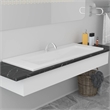 Pemberly Row Built-In Ceramic Basin with Overflow in White