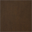 Pemberly Row Acacia Veneer 2-Door Bedroom Chest in Dark Brown and Antique Brass