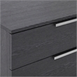 Pemberly Row Heloise Contemporary Veneer Wood Nightstand in Grey Elm