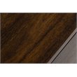 Pemberly Row Acacia Veneer Wood Dresser with Metal Accents in Brown