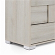 Pemberly Row Italian Modern Gray Veneer Dresser with Soft-Closing Drawers