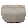 Pemberly Row Woven Fabric Upholstered Contemporary Accent Chair in Gray