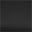 Pemberly Row Adjustable Headrest Modern Metal and Leather Sofa in Black