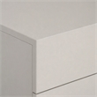 Pemberly Row Modern MDF Wood and Metal 5-Drawer Chest in Gray/Black