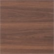 Pemberly Row Modern King Bed with Walnut Laminate Wood & Metal Frame