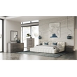 Pemberly Row 6-Drawer Modern Wood Dresser in Matte Grey Finish