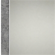 Pemberly Row Modern Rectangular Mirror with Stucco in Gray Finish
