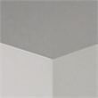 Pemberly Row Hexagonal MDF Veneer End Table in Light Grey