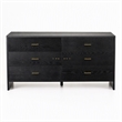 Pemberly Row 6-Drawer MDF Wood Bedroom Dresser in Gray Ash Finish