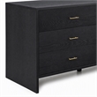 Pemberly Row 6-Drawer MDF Wood Bedroom Dresser in Gray Ash Finish
