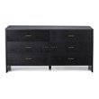 Pemberly Row 6-Drawer MDF Wood Bedroom Dresser in Gray Ash Finish