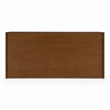 Pemberly Row Modern Walnut Veneer Bedroom Dresser with 6 Drawers