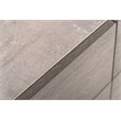 Pemberly Row 5-Drawer Chest in Faux Concrete and Matte Grey Laminate