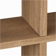 Pemberly Row Paralel Wall Shelf in Oak Finish for Living Spaces