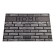 Pemberly Row PVC Doormat in Multi-Color with Non-Slip Backing