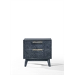 Pemberly Row 2-Drawer Engineered Wood Nightstand in Gray Ash