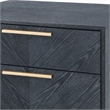 Pemberly Row 2-Drawer Engineered Wood Nightstand in Gray Ash