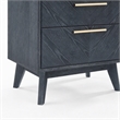 Pemberly Row 2-Drawer Engineered Wood Nightstand in Gray Ash