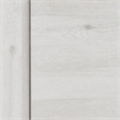 Pemberly Row Modern 5-Drawer Oak Wood Chest in White Washed Finish