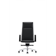 Pemberly Row Modern Black High Back Faux Leather Executive Office Chair